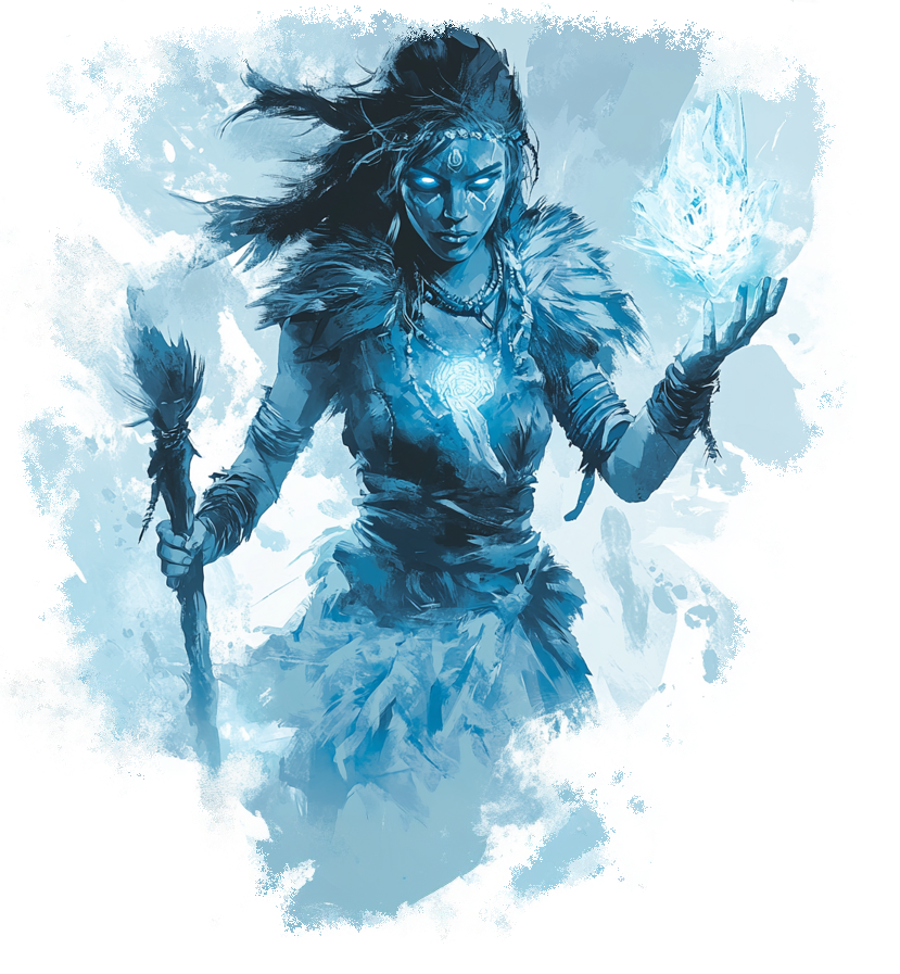 Sorcière de la faction des montagnes
